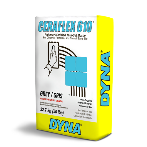 Ceraflex 610 Polymer Modified Thin set Mortar